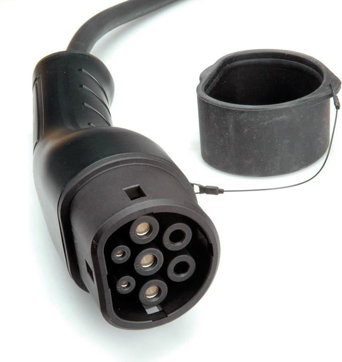 Produktbild Roline E-Auto Ladekabel Typ2, 3-phasig (Typ 2, 11 kW, 16 A, 5 m)