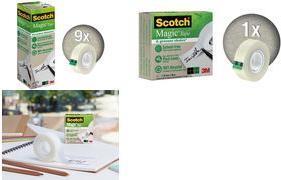 Actual product image Scotch Magic adhesive tape Greener Choice (19 mm)