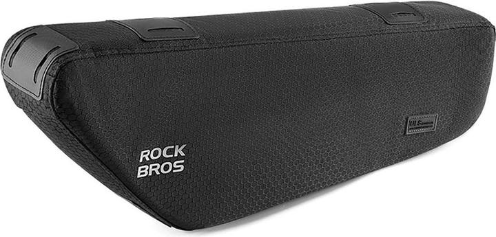 Actual product image Rockbros Bike Bag for Frame Under Top Tube 2.9l - Black (2.90 l, Frame bag)