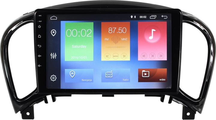 Actual product image No Name Radio Gps Navigation Nissan Juke 2010+ Android (9")