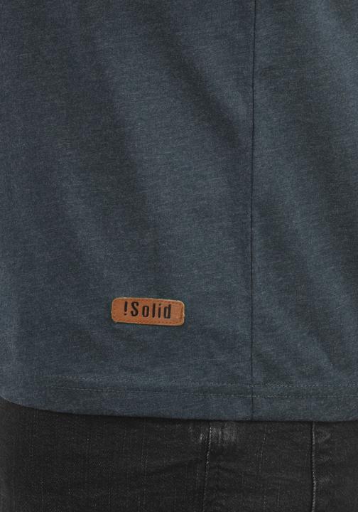 Immagine prodotto Solid Volker T-Shirt A Maniche Corte Maglietta Da Uomo Con Collo Grandad (3XL)