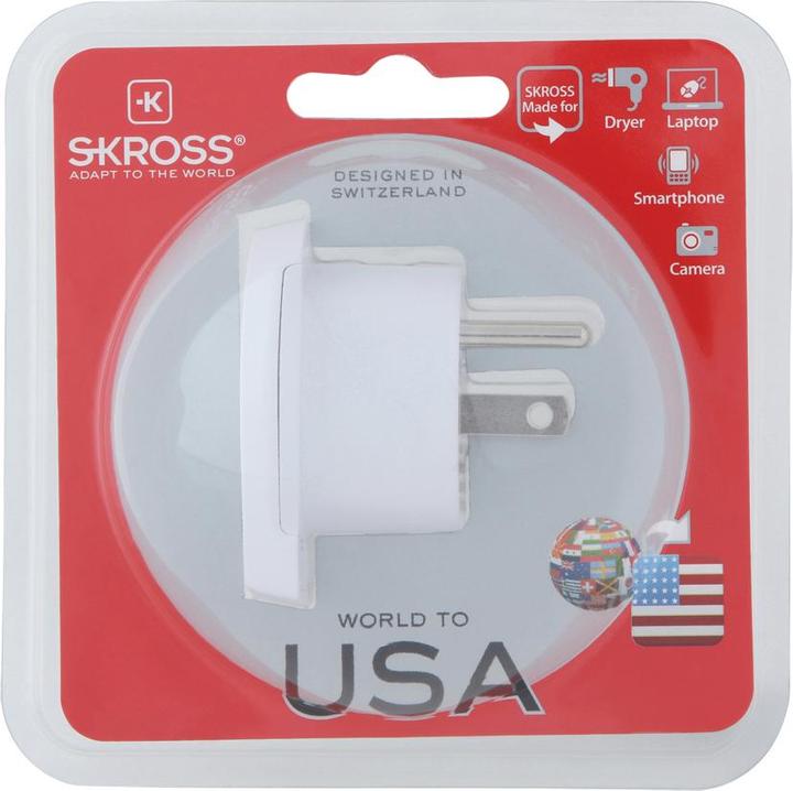 Actual product image Skross World to USA