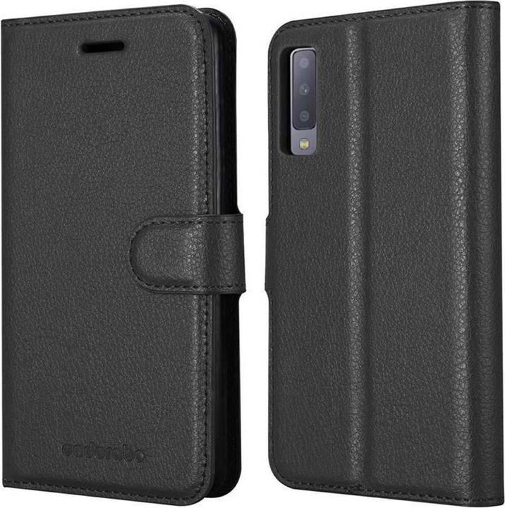 Actual product image Cadorabo Book with stand function cover (Samsung Galaxy A7 (2018))