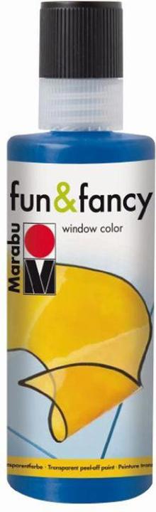Actual product image Marabu Window paint Fun & Fancy (Ultramarine blue, 80 ml)