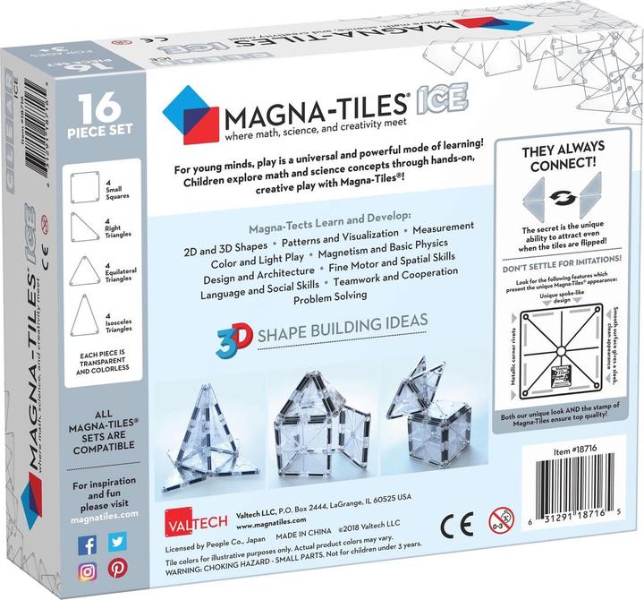 Produktbild Magna-Tiles Ice Set (16-teilig)