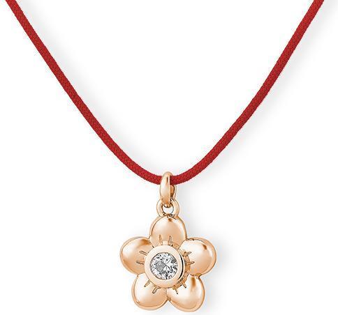 Actual product image Breuning Necklace - E.Safir White (750/18 K Gold)
