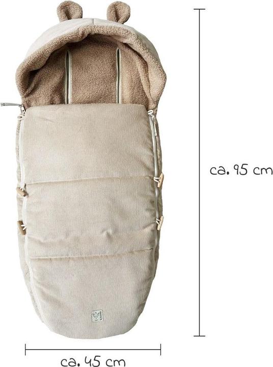 Actual product image Kaiser Fusssäcke für Kinderwagen & Buggys Fleece-Fusssack Hau Kea für Kinderwagen &