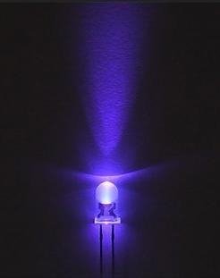 OEM UV LED in transparent housing 5mm