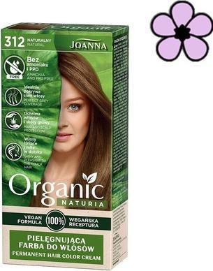 Produktbild Joanna Naturia Organic caring hair dye without ammonia and PPD 312 Natural