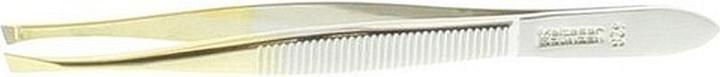 Actual product image Malteser Tweezers oblique ni/gold 8 cm No 9