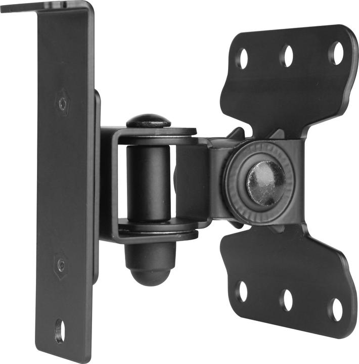 Actual product image Techly Wall speaker mount for Sonos Play 1, black (1 pcs., Wall installation, Rotatable, Tiltable)