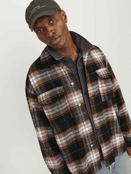 Actual product image Jack & Jones Wide cut overshirt Overshirt (L)