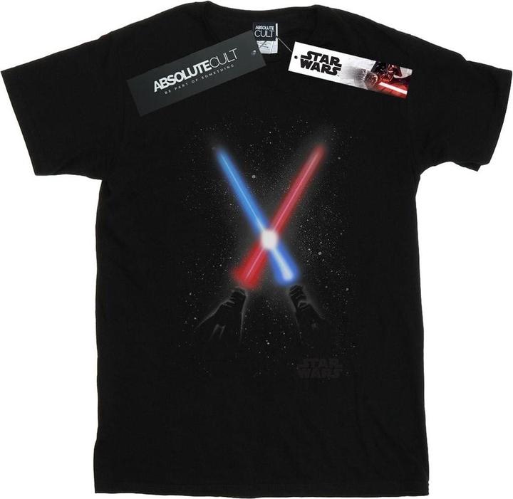 Produktbild Star Wars Crossed Lightsabres TShirt Jungen (140, 146)