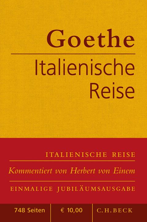 Actual product image Italienische Reise (German, Goethe, JohannWolfgang von, 2024)
