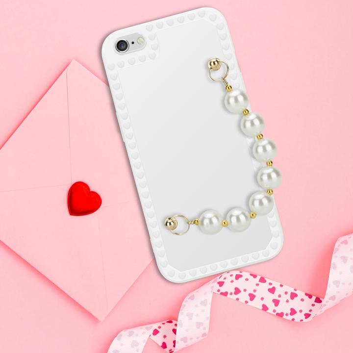 Immagine prodotto Cadorabo Custodia per Apple iPhone 6 / 6S in TPU in stile perla (Apple iPhone 6)