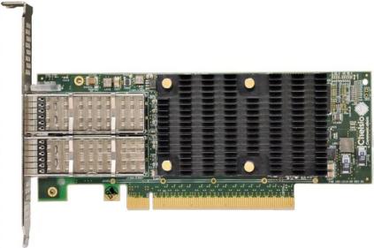 Chelsio Netzwerkkarte Dual-Port QSFP28 100 Gbit LP T62100-SO-CR (PCI Express 3.0)