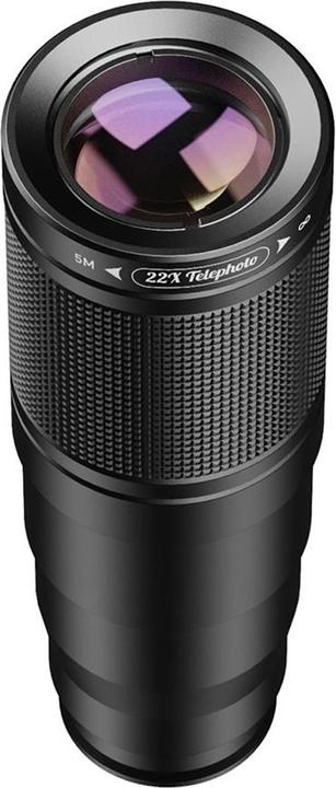 Immagine prodotto Deltalabs Smartphone Teleskop-Objektiv 22x – Fisheye, Makro, Weitwinkel & Stativ
