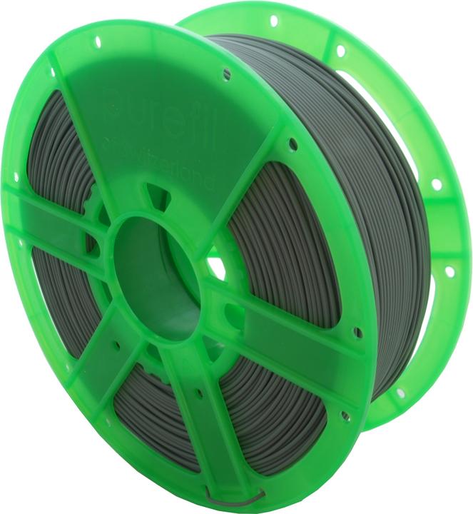 Actual product image Purefil PLA filament (PLA, 1.75 mm, 1000 g, Grey)