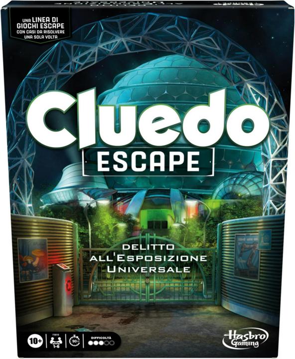 Actual product image Hasbro Cluedo Escape - Delitto all'Esposizione Universale (Italian)
