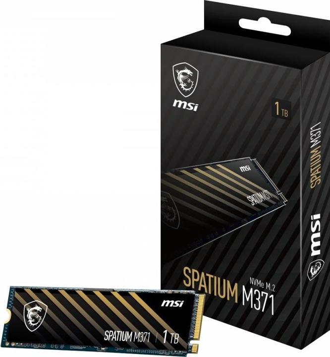 Image du produit MSI M371 NVMe M.2 (1000 Go, M.2 2280)
