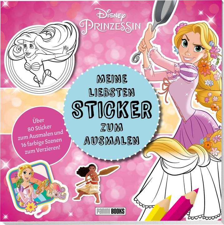Immagine prodotto Panini Adesivi Disney Princess I miei preferiti da colorare