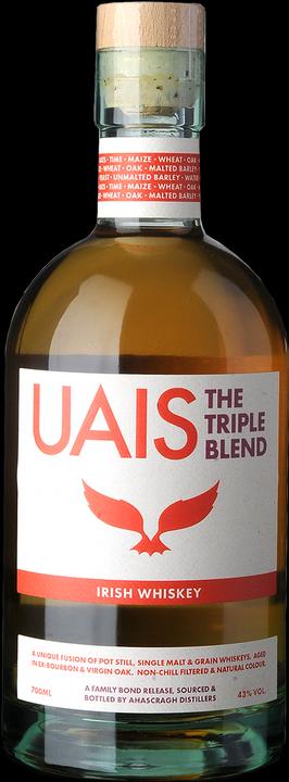 Image du produit Ahascragh Distillery Uais Triple Blend Irish Whiskey (Whisky irlandais)
