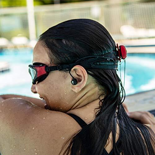 Actual product image Swimbuds Headphones with SYRYN waterproof MP3 player