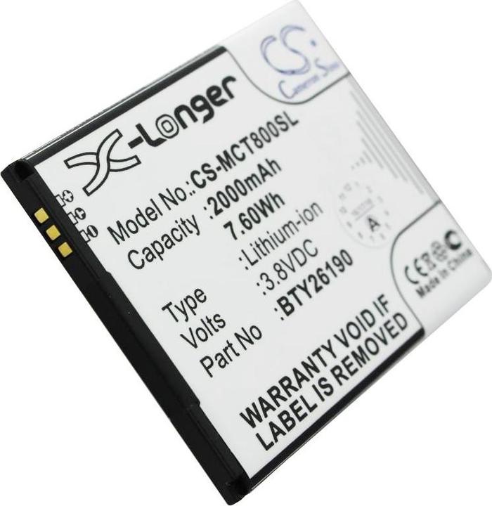Immagine prodotto AccuCell Batteria MOBISTEL Cynus T8, BTY26190