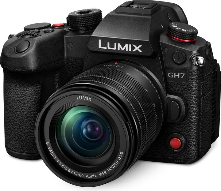Panasonic GH7Body + H-FS12060E (12 - 60 mm, 26.50 Mpx, Micro Vier Derde)