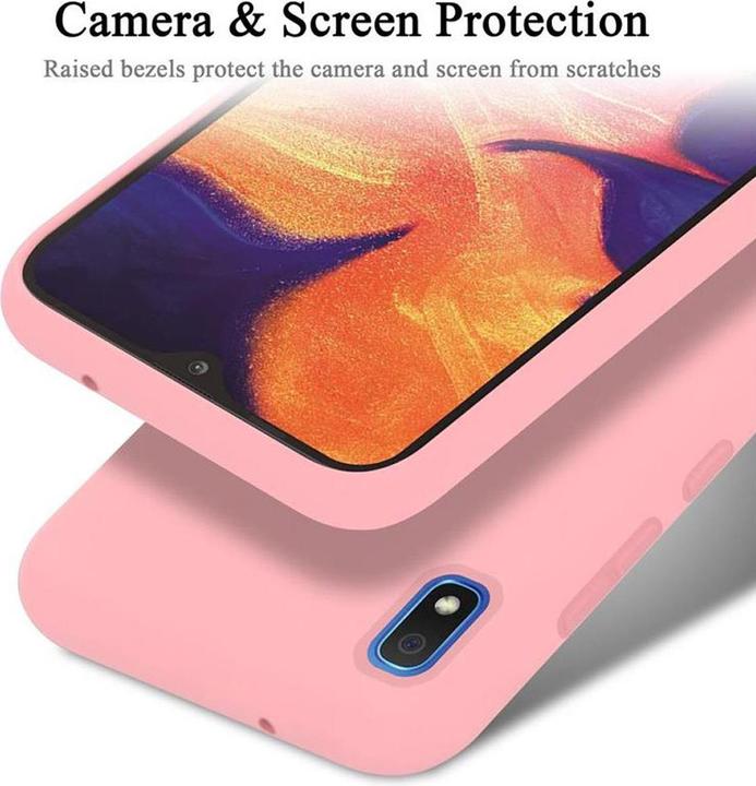 Immagine prodotto Cadorabo Copertura della cassa del silicone liquido TPU (HTC One M10, Samsung Galaxy A10)