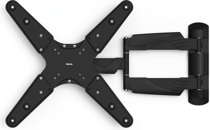 Actual product image Hama FULLMOTION TV wall mount, 3 stars, 142cm (56), 2 arms, black (56", 35 kg)