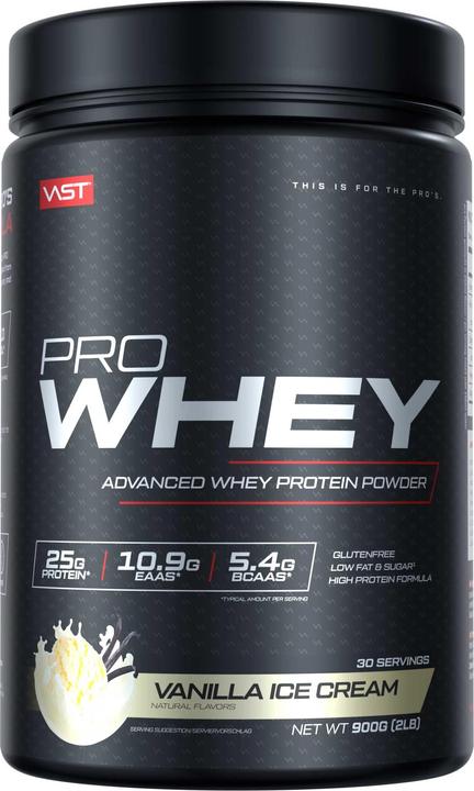 Produktbild Vast Pro Whey (900G Dose) (Vanilla Ice Cream, 1 Stk., 900 g)