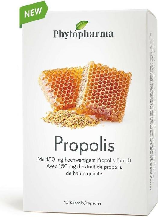 Image du produit Phytopharma Propolis (45 pièce(s), Capsules, 46 g)