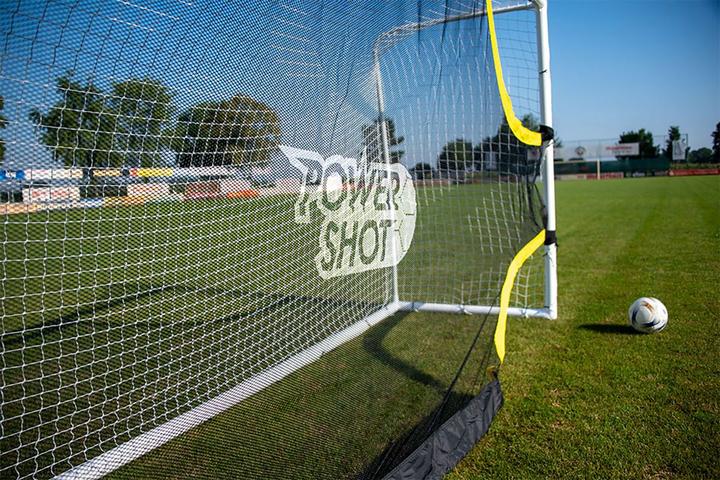 Actual product image Power Shot Powershot® goal wall tarpaulin weighted