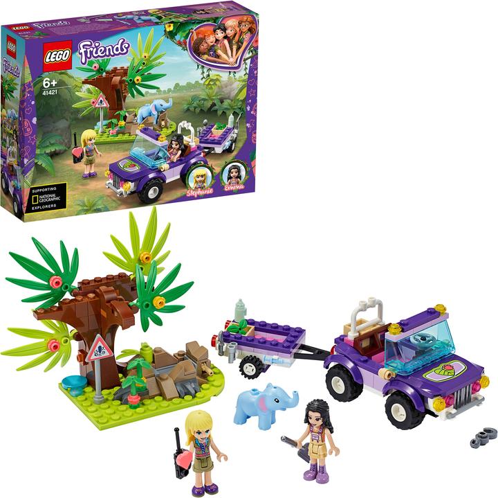 Produktbild LEGO Rettung des Elefantenbabys mit Transporter (41421, LEGO Friends)