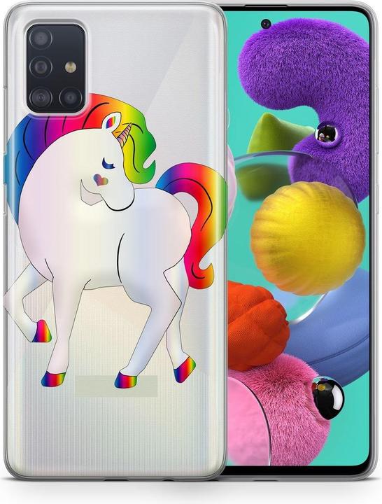 Colourful unicorn
