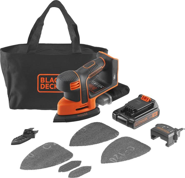 Produktbild Black & Decker AkkuMouse BDCDS18 (Multischleifer, 27 W)