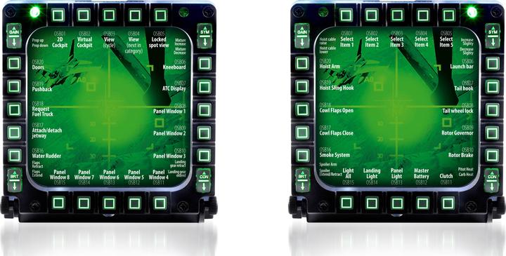 Actual product image Thrustmaster MFD Cougar Pack (PC)