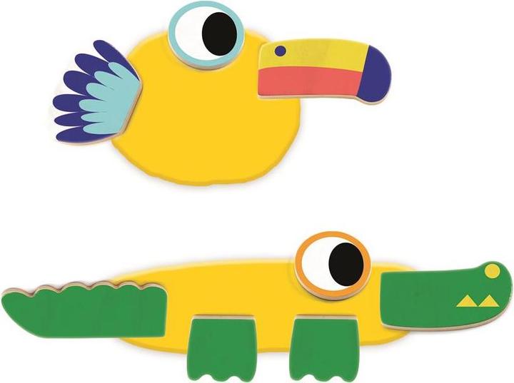 Actual product image Djeco My play dough animals
