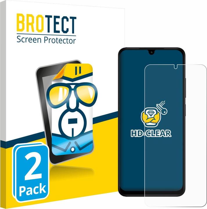 Produktbild BROTECT Schutzfolie Displayschutz Displayschutzfolie Folie Klar Transparent (2 Stück, Xiaomi Redmi 5A)
