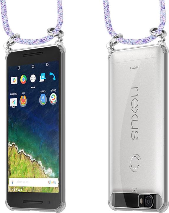 Produktbild Cadorabo TPU Handy Kette SILBER Cover
