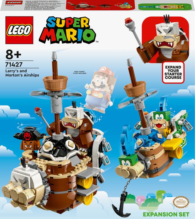 Actual product image LEGO 71427 Super Mario Larry and Morton's Air Galleys - Expansion Set (71427, LEGO Super Mario)