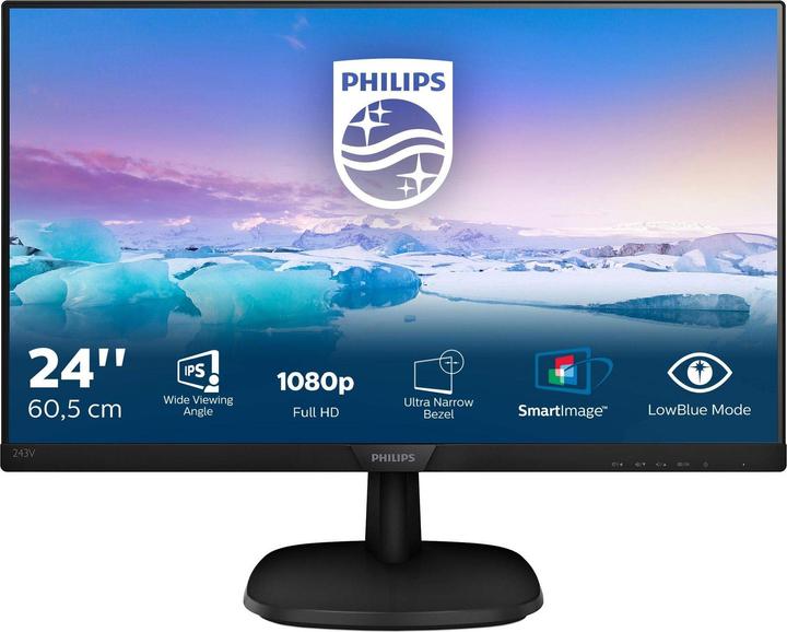 Actual product image Philips 243V7QDAB/00 (1920 x 1080 pixels, 23.80")