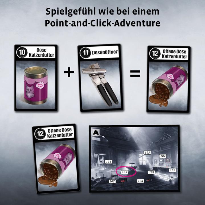 Productafbeelding Kosmos Familiespel Avonturenspel: Het Gloom City Dossier (Duits)