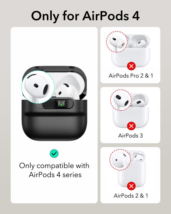 Productafbeelding ESR PULSE CASE AirPods4 (Hoofdtelefoon hoes)