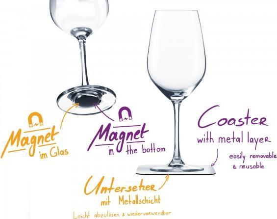 Immagine prodotto Silwy Bicchieri da vino per esterni in cristallo Set di 2 (25 cl, 2 Occhiali, Set di bicchieri da vino)