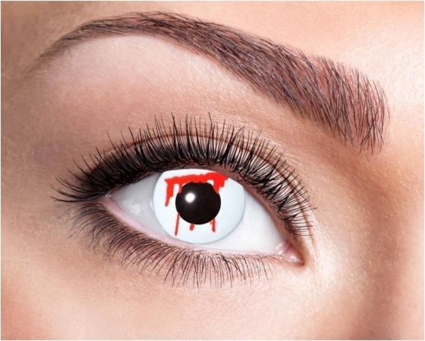 Image du produit Bach Optic Lentilles de contact vampire (Rouge, Blanc)