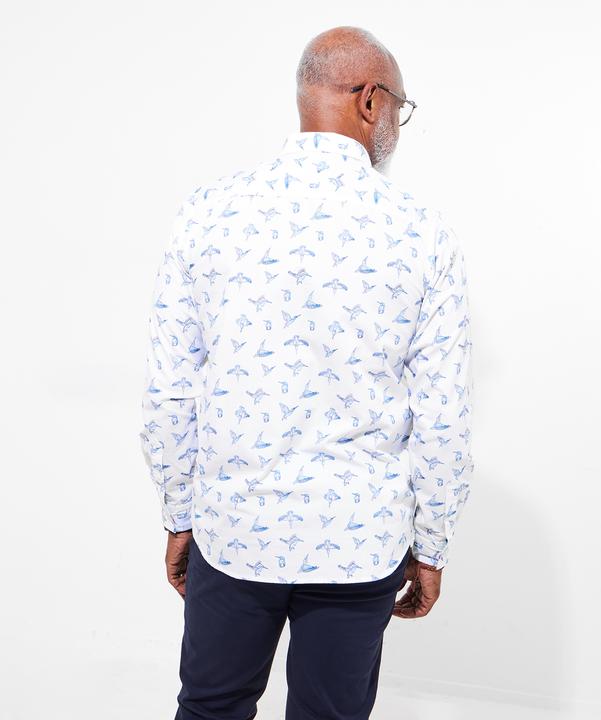 Image du produit Joe Browns Sketchy Bird Print Shirt (XXL)