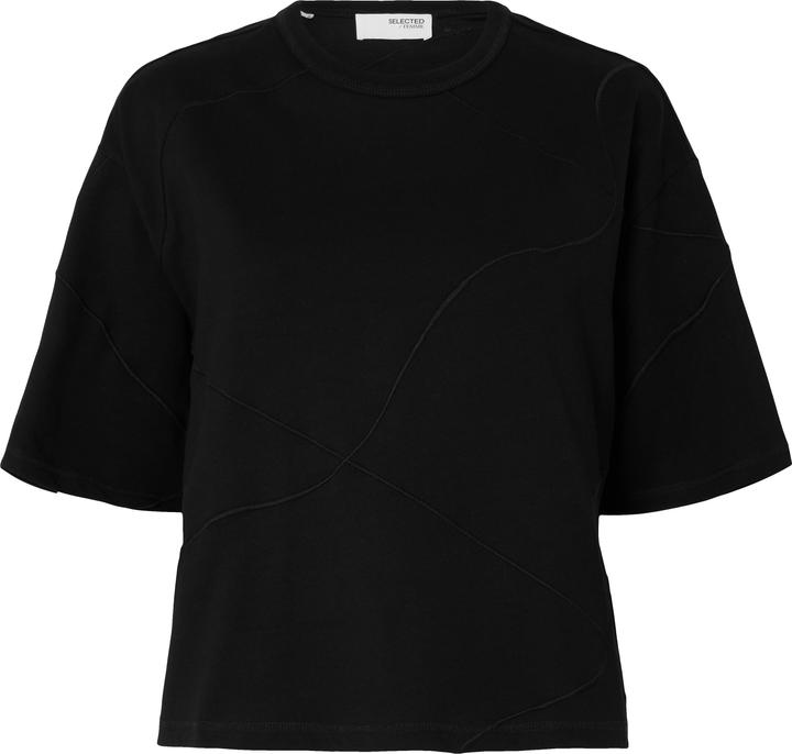 Produktbild Selected Femme Besticktes Crop-T-Shirt (S)