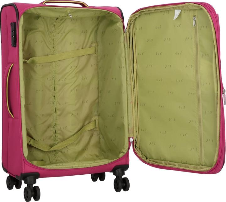 Produktbild D&N Travel Line 6704 - 3-teiliges Koffer-Set (192 l, XL (ab 115l))